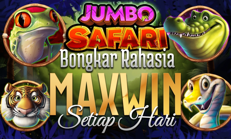 Game Paling Cuan Pragmatic Play : Jumbo Safari Bongkar Rahasia Slot Maxwin Setiap Hari di Tahun 2025